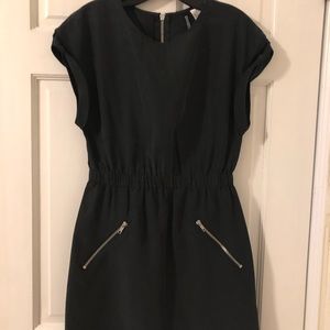H&M Zipper Detail Mini Dress